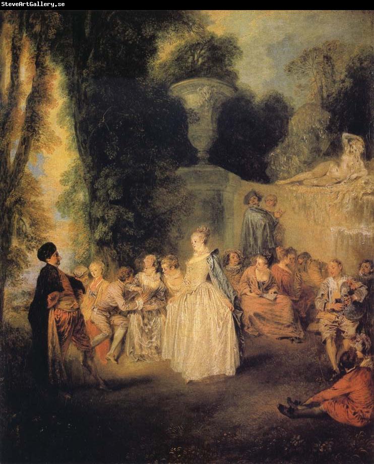 Jean-Antoine Watteau Fetes Venetiennes